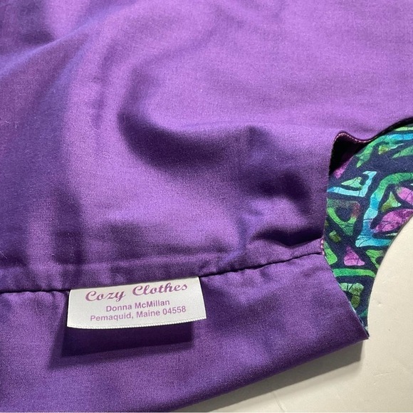 Donna McMillan Cozy Clothes handcrafted vest, medium size - Picture 9 of 9